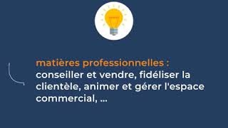 Présentation du Bac Professionnel Métiers du Commerce et de la Vente [upl. by Alison]