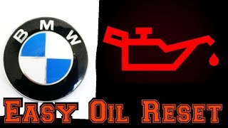 BMW easy oil service reset e90 e92 e91 e93 lci  resetare ulei 47 57 320 330 [upl. by Tim28]