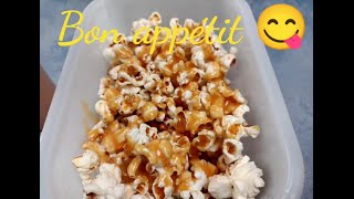 Caramel au Beurre Salé popcorn Netflix CampingCar [upl. by Sivrahc]