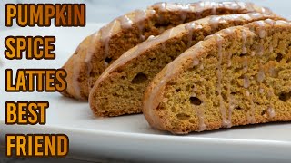 Easy Pumpkin Spice Biscotti Recipe [upl. by Nonnair]