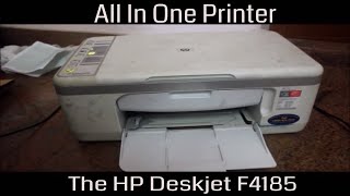 HP Deskjet F4185 All In One Printer [upl. by Nirroc952]