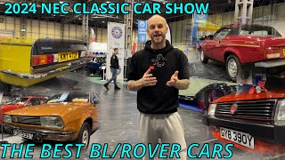 2024 NEC Classic Motor Show  Which is your favourite British car  Rover Triumph Austin MG [upl. by Yona]