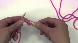 Learn to Knit English Style  Tutorial  Knitting Blooms [upl. by Base]