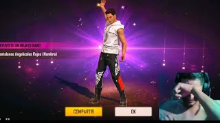 COMO SACAR LOS PANTALONES ANGELICALES ROJOS EN FREE FIRE  🚀🇦🇷 [upl. by Elin1]