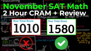 November SAT Math FULL Review amp Exam Prep EVERYTHING YOU NEED TO KNOW [upl. by Jacquelin]