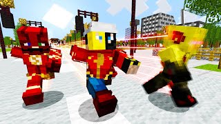 The Flashs Speedster Marathon  Ultimate Race in Fisks Superheroes Mod [upl. by Lyrahc]