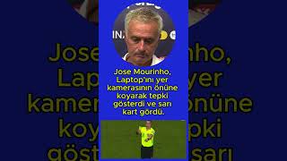 Jose Mourinho laptoplı tepkinin nedenini açıkladı [upl. by Rez]