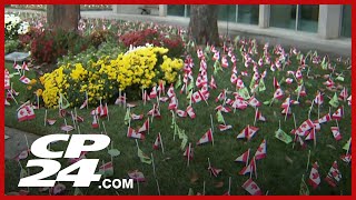 Sunnybrook honours veterans with Remembrance Day tradition [upl. by Nashner]