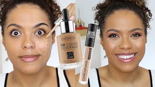 Catrice HD Liquid Coverage Foundation Review  Wear Test [upl. by Weinrich795]