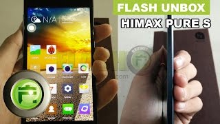 Himax Pure S Smartphone Paling Tipis  Unboxing Indonesia  Flash Gadget Store [upl. by Wittenburg]