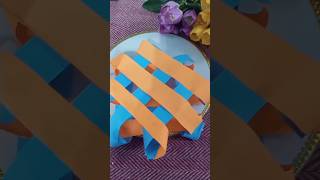 Wall hanging part1easy paper cutting best diy guru nanak jayanti diy youtubeshortsyoutubevideo [upl. by Alimrahs743]