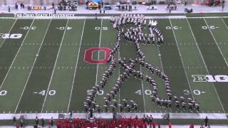 The Ohio State University Marching Band Michael Jackson Tribute Oct 19 2013 [upl. by Schwejda704]