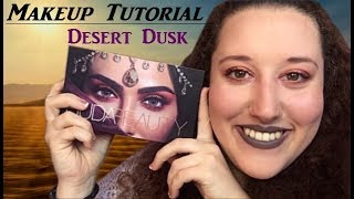 Desert Dusk By Huda Beauty  Makeup Tutorial [upl. by Tankoos8]