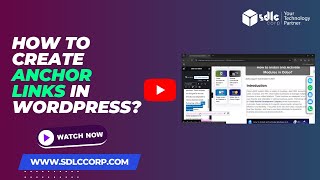 How to Create Anchor Links in WordPress [upl. by Dacey263]