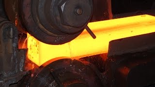 Seamless steel tubes production process with subtitles [upl. by Demha]