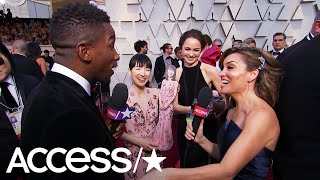 Marie Kondo At The 2019 Oscars Which Stars Spark Joy For Marie  Access [upl. by Maram]