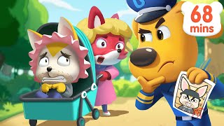 Dont Play with Strangers  Fake Child  Police Cartoon  Kids Cartoon  Sheriff Labrador  BabyBus [upl. by Faith]