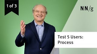 Usability Testing w 5 Users Design Process video 1 of 3 [upl. by Reynolds978]