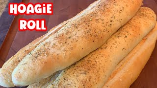 Hoagie roll recipe  Super tasty Make the best sandwich ever [upl. by Dodi]