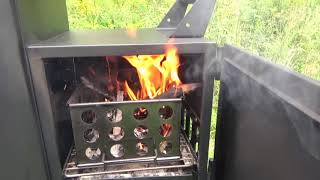 DynaGlo DGO1176BDCD Vertical Charcoal Offset Smoker Overview [upl. by Stephen105]