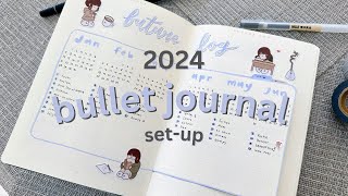 My 2024 Bullet Journal Setup  20 simple ideas [upl. by Marshall]