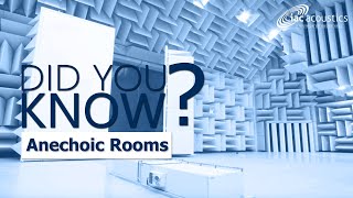 Did You Know Video IAC Anechoic Chambers [upl. by Vicki]