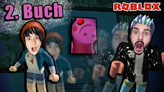 PIGGY 2 Kaan amp Dania spielen 1 Mal das zweite Buch von Piggy Roblox Deutsch [upl. by Alyak]