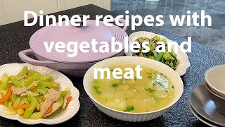 Dinner recipes with vegetables and meat  best dinner recipes with beef [upl. by Hillery]