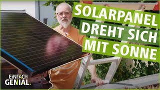 SOLARPANEL dreht sich wie die Sonnenblume 🌻  Einfach genial  MDR [upl. by Buerger]