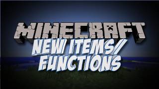 Minecraft 100 New Items amp Functions [upl. by Iroak696]