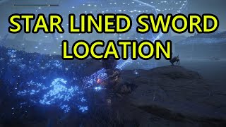 Star Lined Sword Location Elden Ring How to Get Star Lined Sword Shadow of the Erdtree [upl. by Nwahsear745]