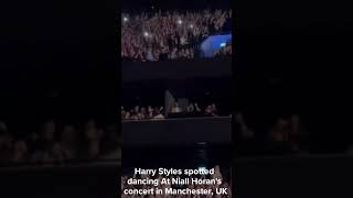 Harry Styles spotted dancing At Niall Horans concert in Manchester UK [upl. by Anilosi905]