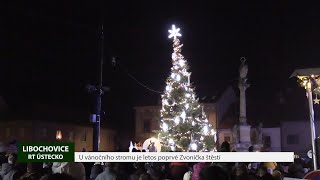 LIBOCHOVICE U vánočního stromu je letos poprvé Zvonička štěstí [upl. by Psyche989]