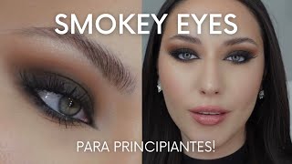 SMOKEY EYES para PRINCIPIANTES  PASO a PASO [upl. by Martinelli]