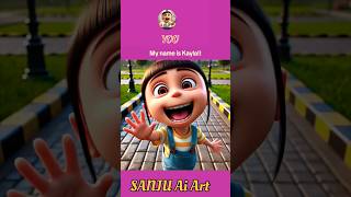 Agnes Gru Gets Adopted By A Mean Karen and then😭😭 memes minionsfunny babycare newmemes [upl. by Eidnalem]