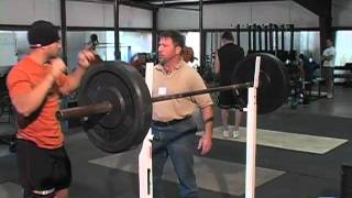 Weighted Press with Mark Rippetoe  Part 2 [upl. by Arekahs975]