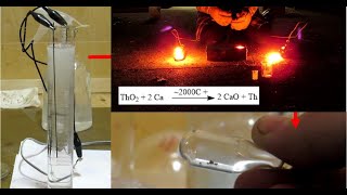 Extracting Thorium from Welding Rods  Household Materials [upl. by Anialeh]