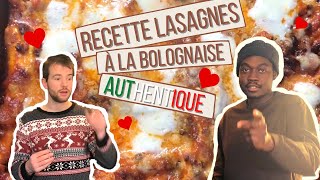 Recette des LASAGNES À LA BOLOGNAISE  Véritable recette italienne [upl. by Gewirtz]