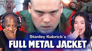 Kubricks Best Film  FULL METAL JACKET  First Time Watching Reaction [upl. by Schroer]