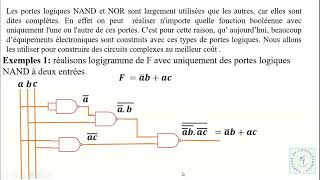 Logique combinatoire 3 Logigramme [upl. by Lussi]