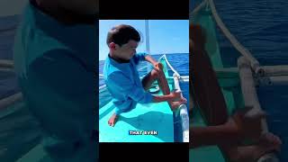 Disabled Boy Lands 200 Giant Grouper Using Risky Bait shorts fishing seafood [upl. by Daryn]