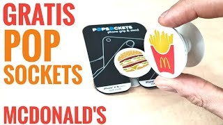 Gratis Pop Sockets bei Mcdonalds  Kostenloser Überraschungs Deal beim 32 Tage Oster Countdown [upl. by Germana]