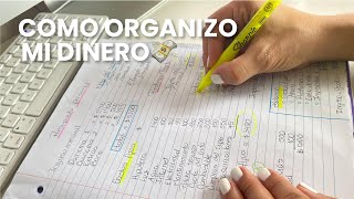 Cómo organizo mi dinero 💰  Ingresos gastos presupuesto  Finanzas personales [upl. by Eciened]