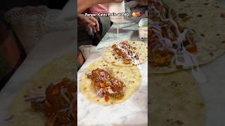 ₹70 Paneer Kathi Rolls😲🥵  DELHI STREET FOOD shorts kathiroll indianstreetfood [upl. by Blus]