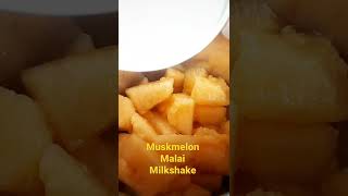 M3 milkshake  muskmelon malai milkshake refreshing summer milkshake [upl. by Bowie]