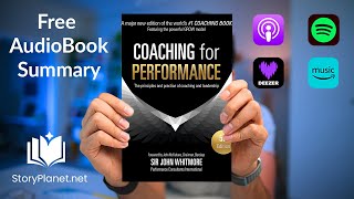 Audiobook Summary Coaching for Performance English Sir John Whitmore [upl. by Ridinger]