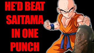 SORRY OPM FANS Flipz reacts to How Strong Is Full Power Krillin [upl. by Liew]