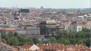 Prag Über den Dächern  Prague Over the roofs  auf dem Hradschin  at Hradcany [upl. by Ailadi]