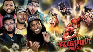 Flashpoint Paradox  Group Reaction  Movie Review [upl. by Leander750]