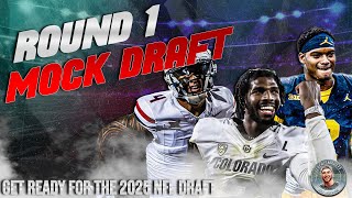 GET READY for the 2025 NFL Draft Round 1 Mock Draft [upl. by Ezeerb403]